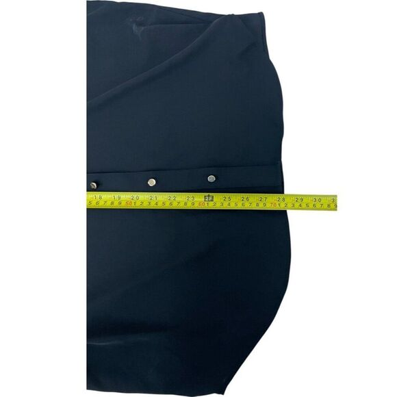 Zara Women Top Blouse Shirt Large L Black Sheer Combination 8372/259 NWT - Picture 10 of 11